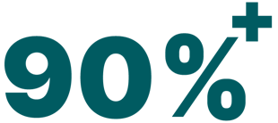 90% 90%